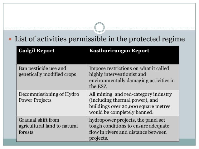 madhav gadgil committee report